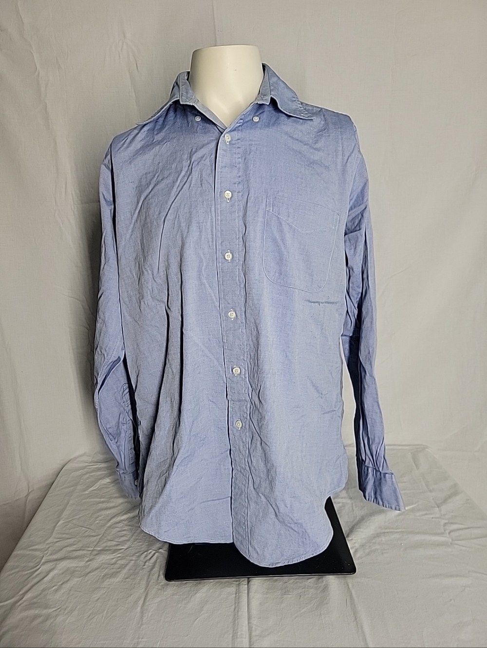 Brooks Brothers Light Blue Men's Button-Down Dress Shirt